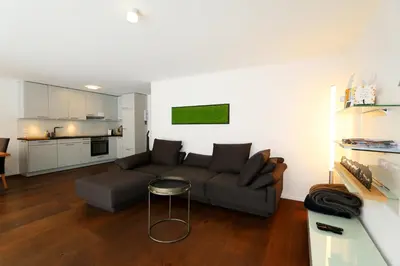 Küche/Küchenzeile in der Unterkunft Perrine 1: Modern 3-room apartment