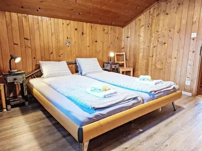 Ein Bett oder Betten in einem Zimmer der Unterkunft Apartment Vreneli by Interhome