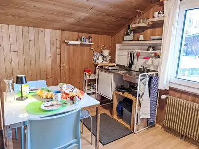 Küche/Küchenzeile in der Unterkunft Apartment Vreneli by Interhome