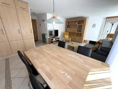 Ein Sitzbereich in der Unterkunft Château 11