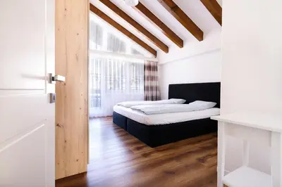Ein Bett oder Betten in einem Zimmer der Unterkunft Rossignol