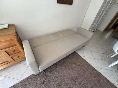 Ein Sitzbereich in der Unterkunft Château 15
