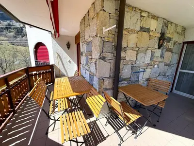 Ein Sitzbereich in der Unterkunft Château 26