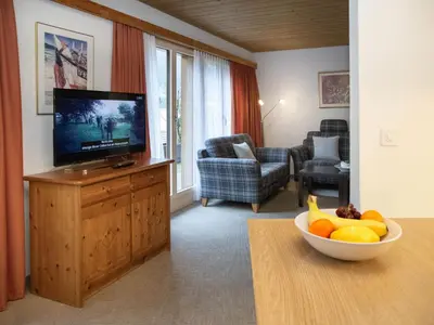 TV/Unterhaltungsangebot in der Unterkunft Apartment Chalet Abendrot apARTments-20 by Interhome