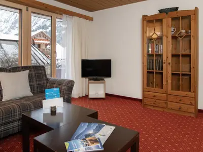 TV/Unterhaltungsangebot in der Unterkunft Apartment Chalet Abendrot apARTments-27 by Interhome