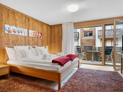 Ein Sitzbereich in der Unterkunft Apartment Rütschi-7 by Interhome