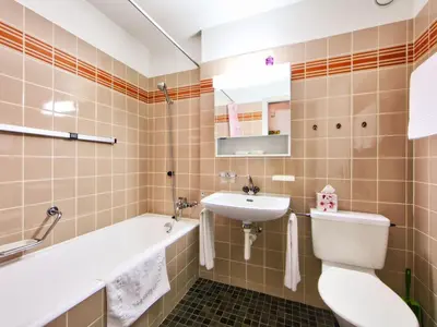 Ein Badezimmer in der Unterkunft Apartment Ringstrasse Apt 225 by Interhome