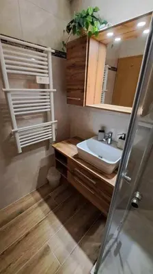 Ein Badezimmer in der Unterkunft Zum Turm 02 - renoviert, traumhafte Aussicht
