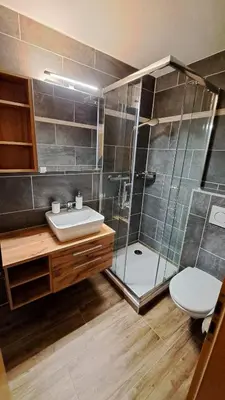 Ein Badezimmer in der Unterkunft Zum Turm 02 - renoviert, traumhafte Aussicht