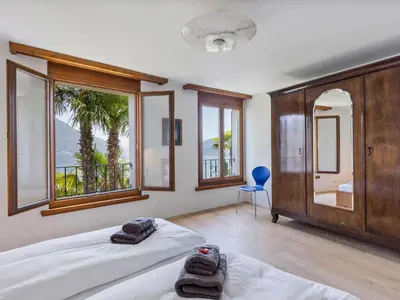 Ein Bett oder Betten in einem Zimmer der Unterkunft Holiday Home Porta by Interhome