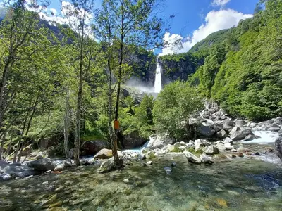 Naturlandschaft in der Nähe der Pension
