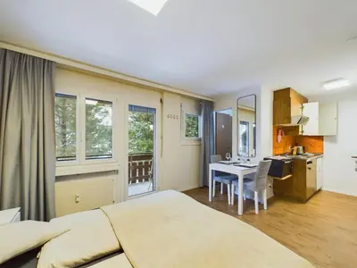 Küche/Küchenzeile in der Unterkunft Relaxing Loft Haven near Zermatt - Parking Free