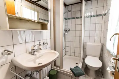 Ein Badezimmer in der Unterkunft Haus Bürcher
