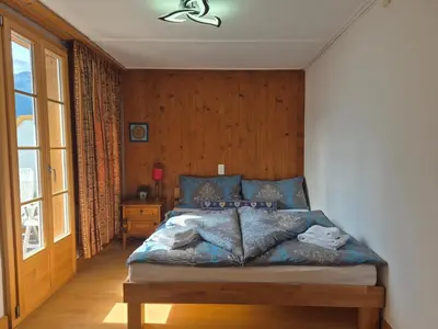 Ein Sitzbereich in der Unterkunft Chalet Aargovia South
