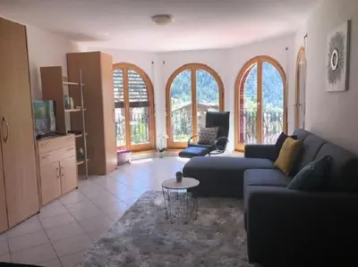 Ein Sitzbereich in der Unterkunft Château 12