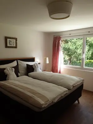 Ein Bett oder Betten in einem Zimmer der Unterkunft Apartment Windward