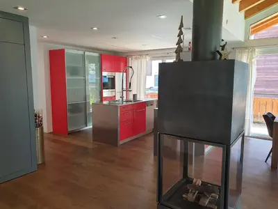 Küche/Küchenzeile in der Unterkunft Apartment Windward
