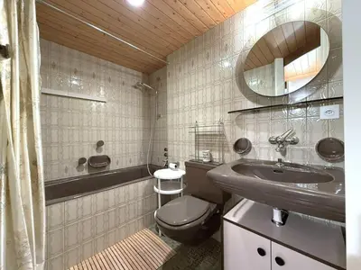Ein Badezimmer in der Unterkunft Lärchenwald 401