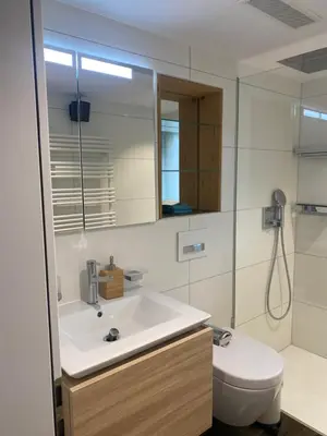 Ein Badezimmer in der Unterkunft Kusi's Ranch