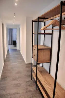Ein Bett oder Betten in einem Zimmer der Unterkunft Azure Apartment