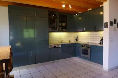Küche/Küchenzeile in der Unterkunft Wohnung mit 4 Schlafzimmer