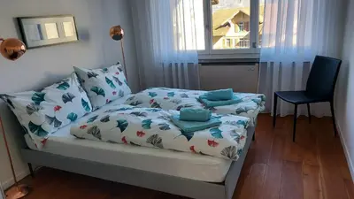 Ein Bett oder Betten in einem Zimmer der Unterkunft Apartment Heidi