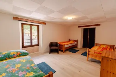 Ein Bett oder Betten in einem Zimmer der Unterkunft Lizard House