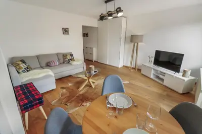 TV/Unterhaltungsangebot in der Unterkunft Studio élégant au coeur de Crans
