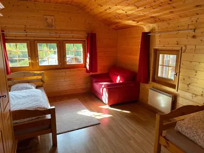 Ein Bett oder Betten in einem Zimmer der Unterkunft Apartment The Amethyst