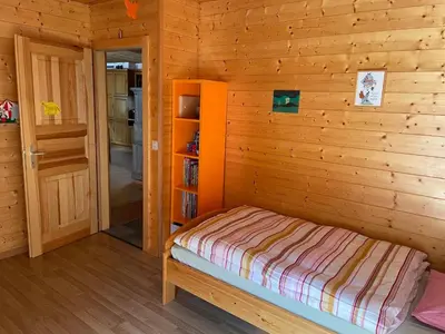 Ein Bett oder Betten in einem Zimmer der Unterkunft Apartment The Amethyst
