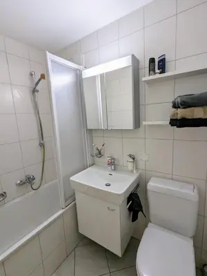 Ein Badezimmer in der Unterkunft Petit Trianon 1,3 - Grosses Familiennest komplett renoviert