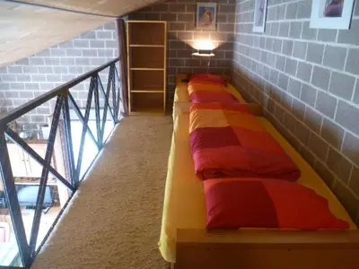 Ein Bett oder Betten in einem Zimmer der Unterkunft Casa Sot Gesa