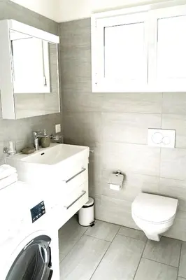 Ein Badezimmer in der Unterkunft Rustico in pietra
