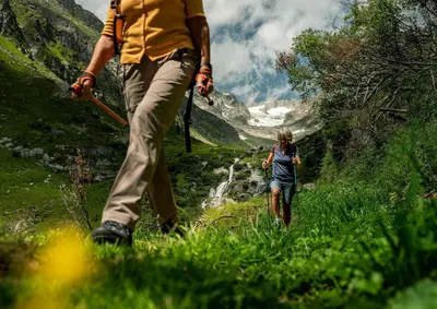 Naturlandschaft in der Nähe des Ferienhauses