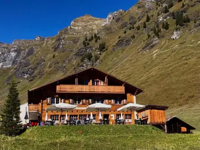 Naturlandschaft in der Nähe des Hostels
