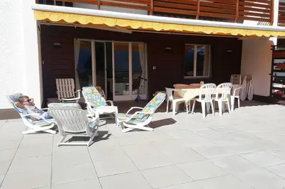 Grundriss der Unterkunft Sunny 2 BR w large terrace, stunning views & pool
