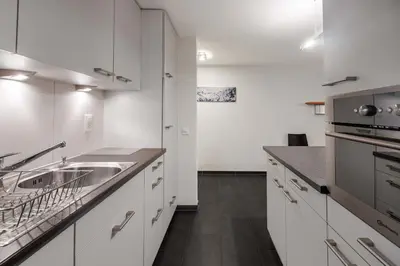 Küche/Küchenzeile in der Unterkunft Everest B - Comfortable 2 bedrooms apartment