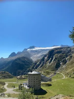 Naturlandschaft in der Nähe des Ferienhauses