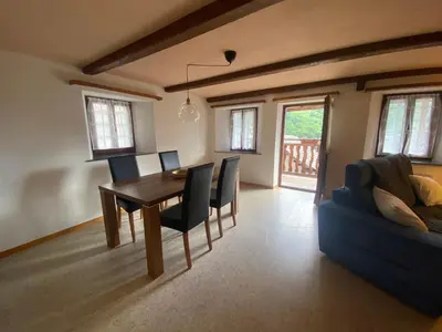 Ein Sitzbereich in der Unterkunft Casa nonna Domenica