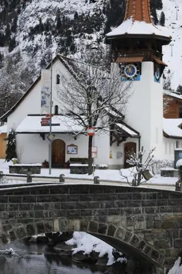 Wesley House im Winter