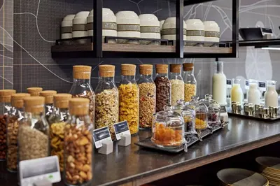 Essen im Hotel oder in der Nähe