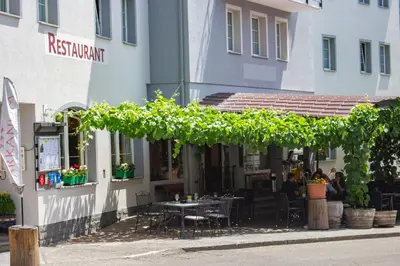 Das Gebäude in dem sich das Hotel befindet