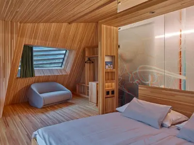 Ein Bett oder Betten in einem Zimmer der Unterkunft Hotel Glocke