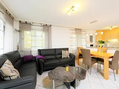 Küche/Küchenzeile in der Unterkunft Apartment Sonnhalde B by Interhome
