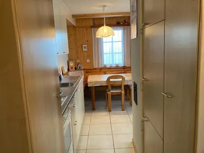 Küche/Küchenzeile in der Unterkunft Chalet Pulsatilla