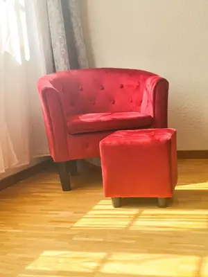 Ein Sitzbereich in der Unterkunft Sofia Apartment - Aare Jungfrau AG
