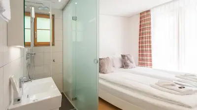 Ein Badezimmer in der Unterkunft Panoramapark Soleil F Silbermond