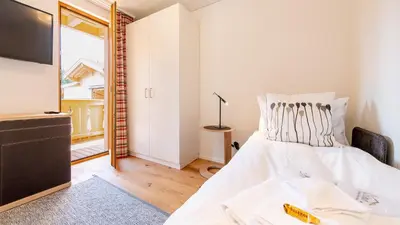 Ein Bett oder Betten in einem Zimmer der Unterkunft Panoramapark Soleil F Silbermond