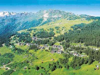 Naturlandschaft in der Nähe des Chalets