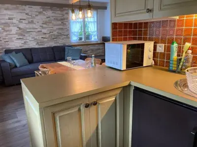 Küche/Küchenzeile in der Unterkunft Apartment Hubertus 396 d by Interhome
